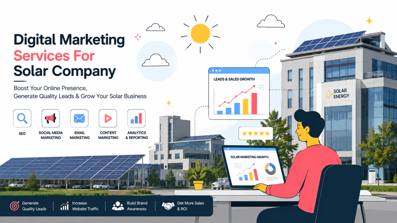 Digital Marketing Services for Solar Companies